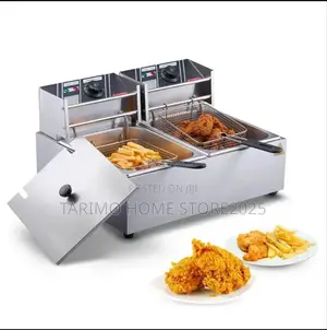 Commercial Deep Fryer Ya Double !! Lita 12