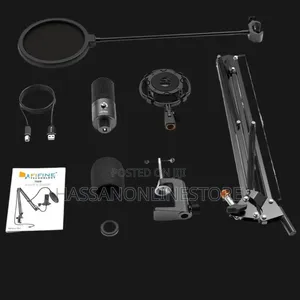 Fifine T669 Pro 3 RGB Gaming Microphone + Stand