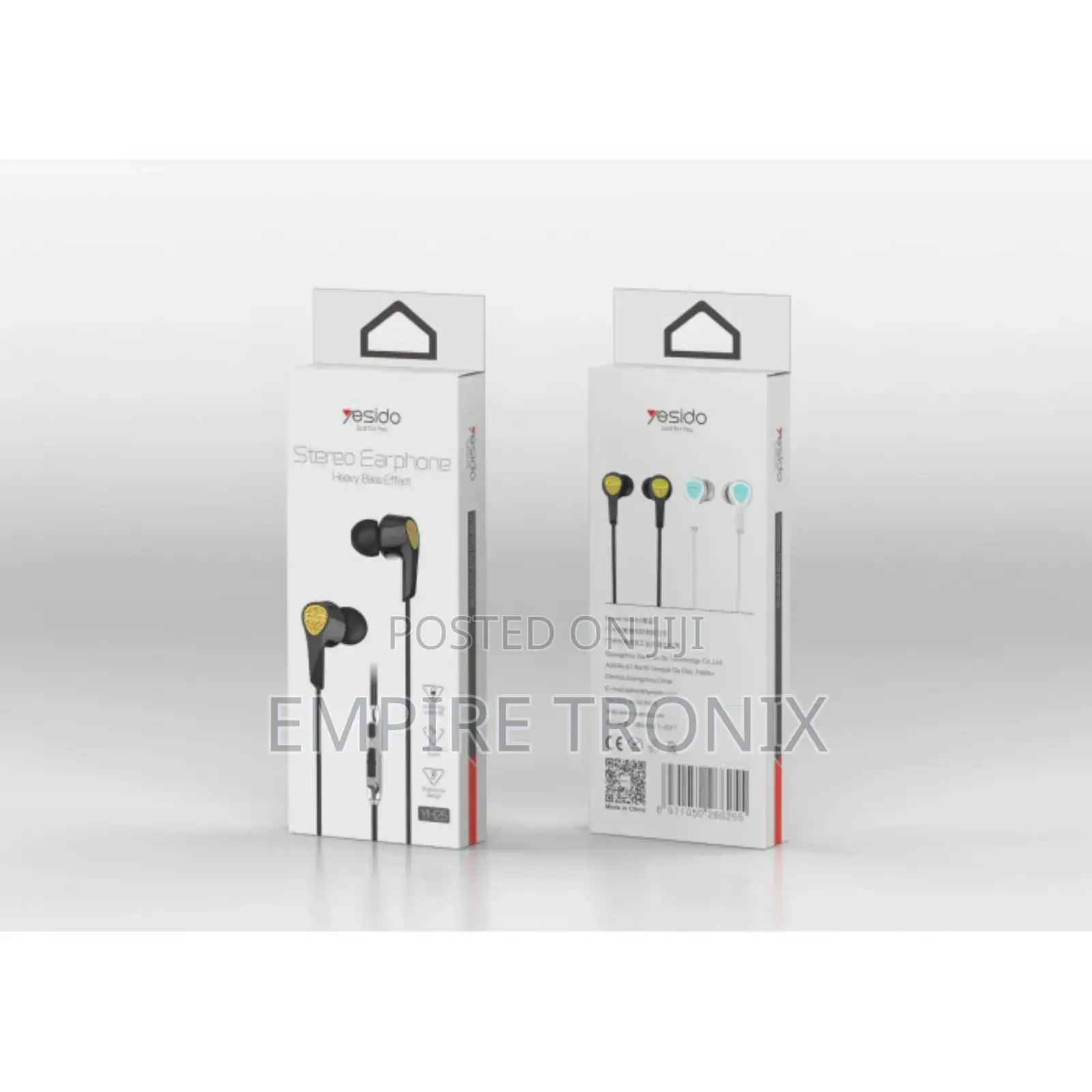 Yesido YH25 in-Ear 3.5mm Hifi Mini Earbuds Sport Earphone