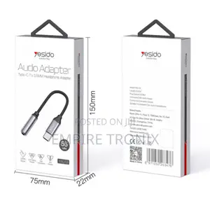 Yesido YAU19 USB Type-C to 3.5mm Aux Port Audio Cable