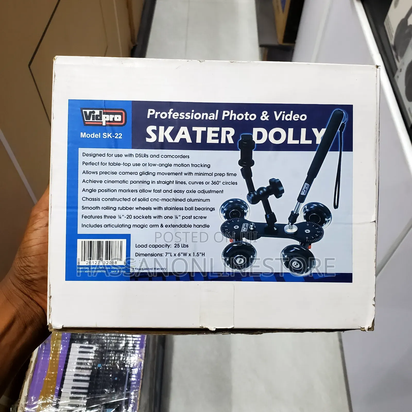 Vidpro Professional Skater Dolly Kit SK-22