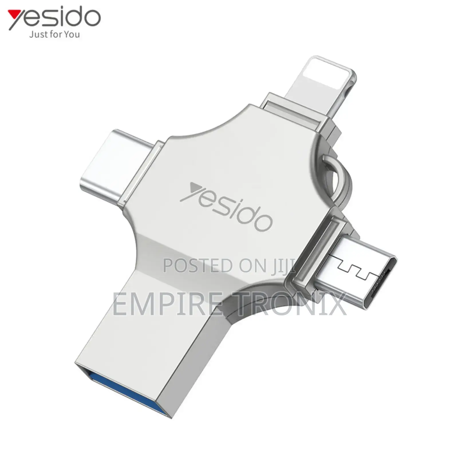Yesido FL10 4 in 1 USB Micro Type-C for iPhone With USB