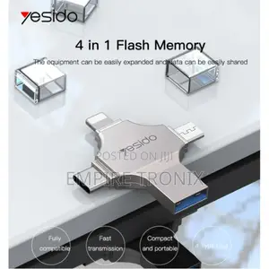 Yesido FL10 4 in 1 USB Micro Type-C for iPhone With USB