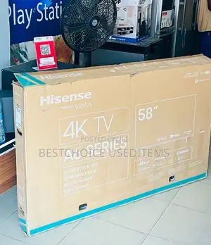 Hesense Tv Inch 58 Used Fully Box Nzurii Mno