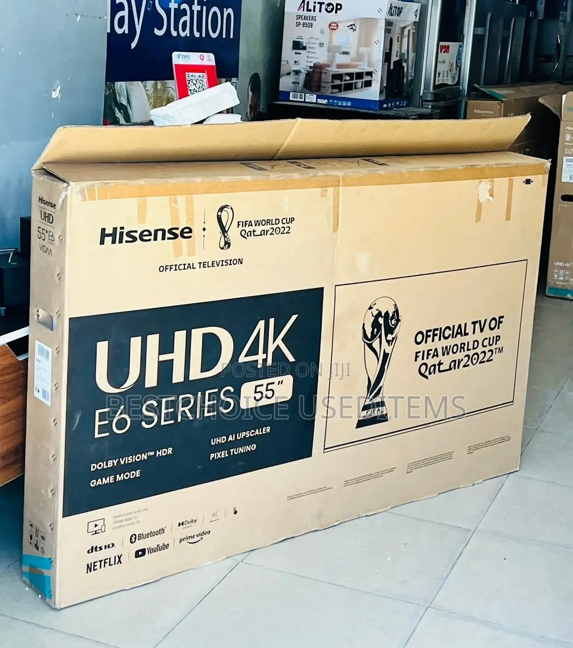 Hisense Smart UHD Inch 55 Clean Sana