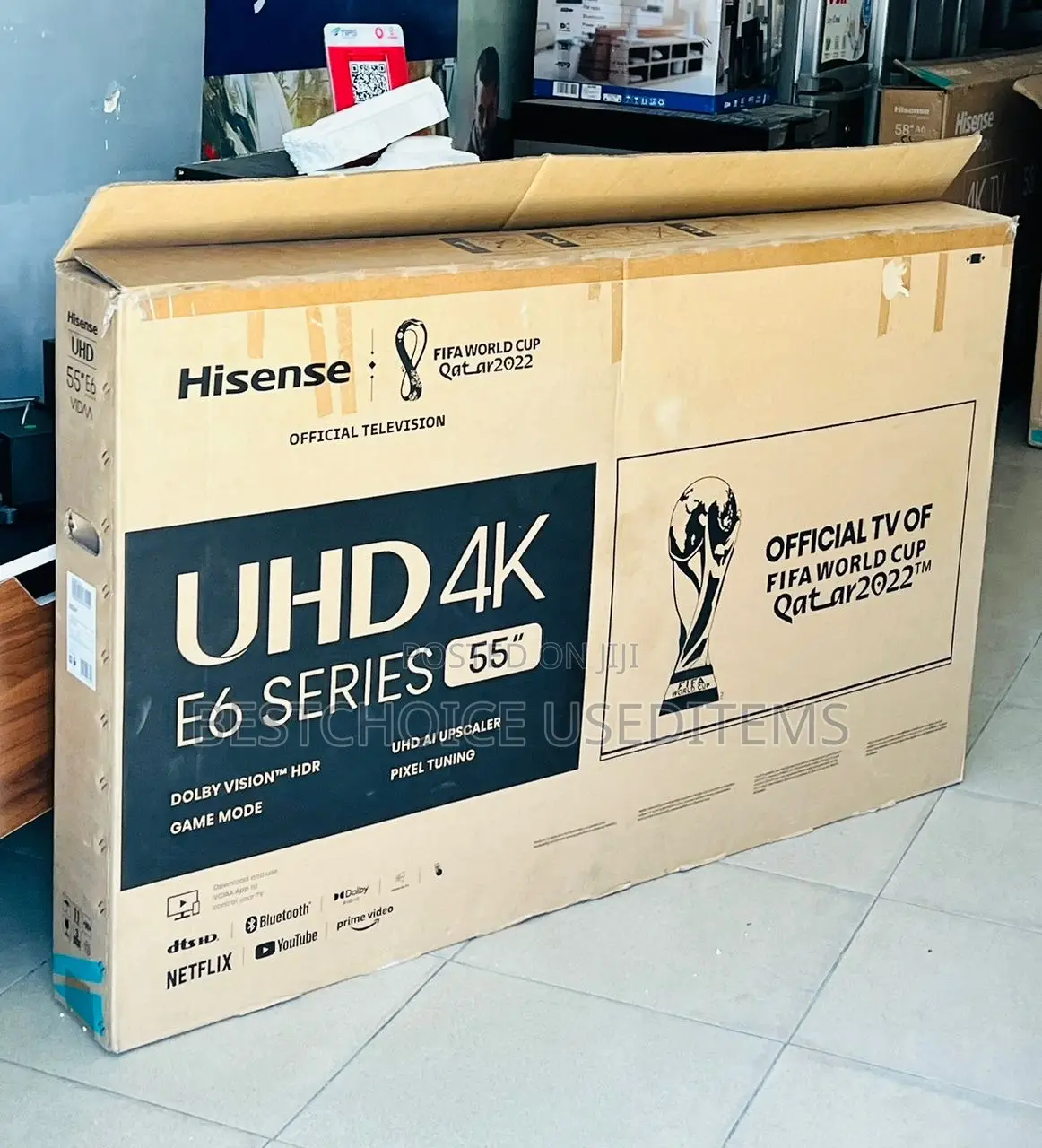 Hisense Smart UHD Inch 55 Clean Sana