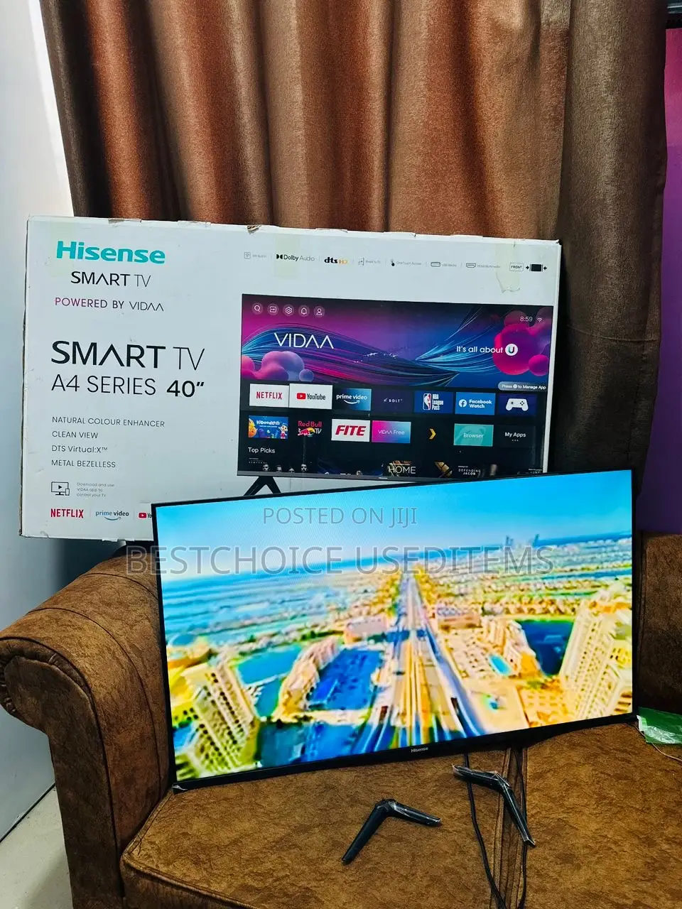 Hisense Smart TV -40inches -Netflix/Google/Youtube