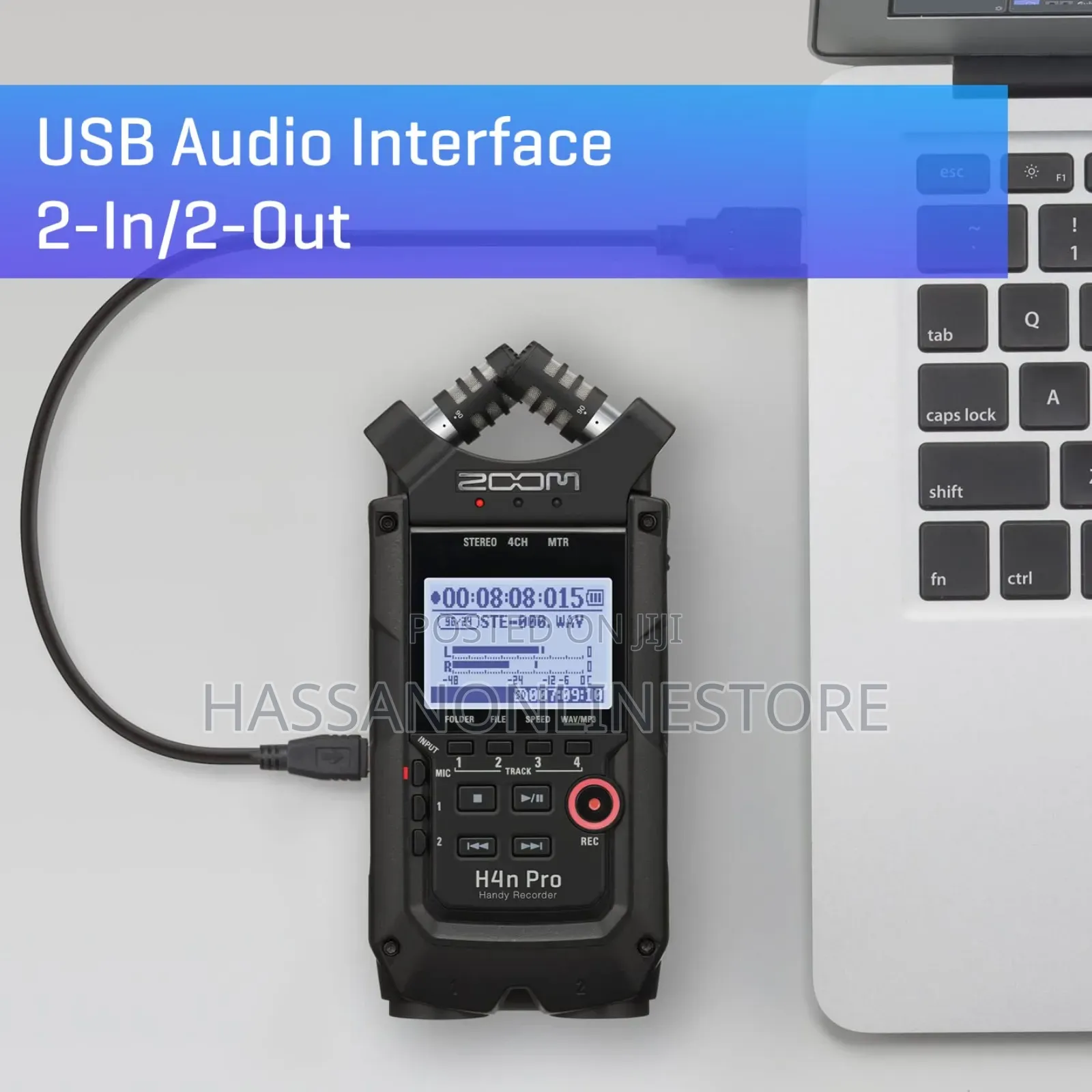 Zoom H4n Pro 4-Input / 4-Track Recorder Home Studio Kit