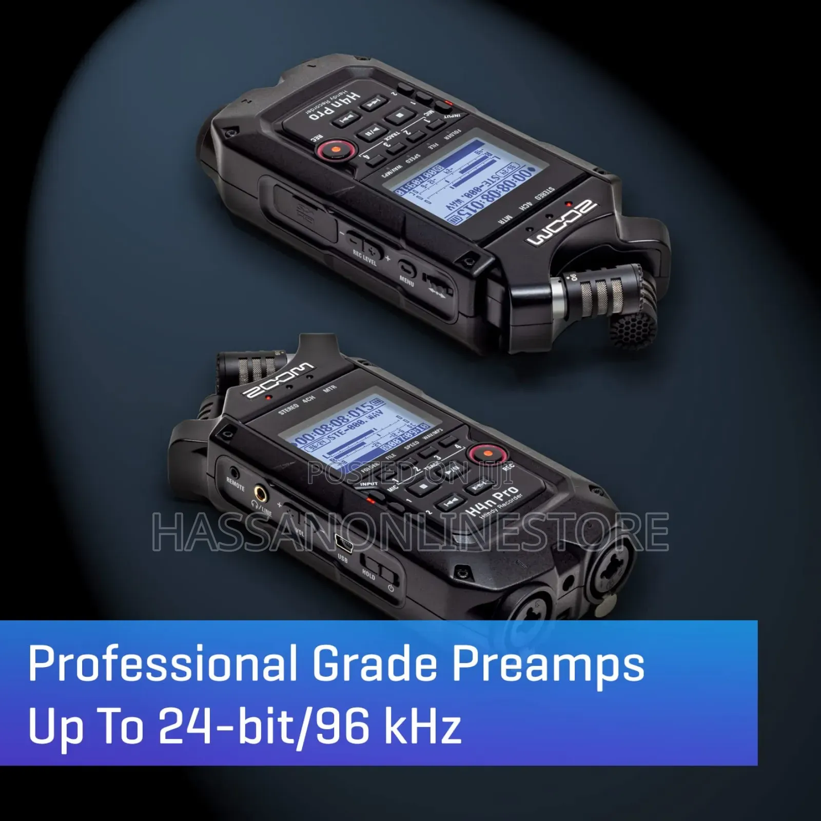 Zoom H4n Pro 4-Input / 4-Track Recorder Home Studio Kit
