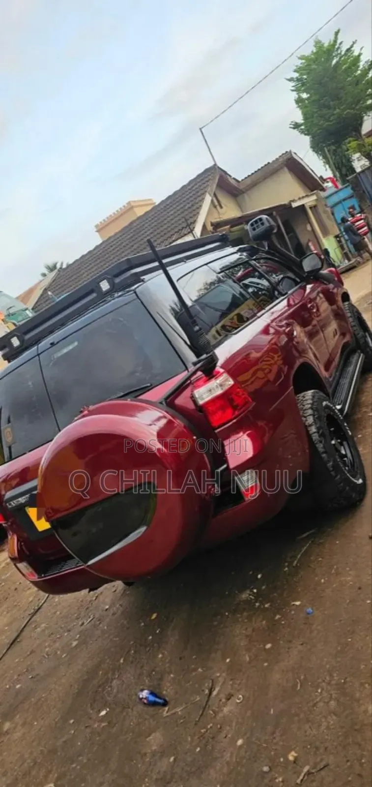 Toyota Land Cruiser 2015 Red