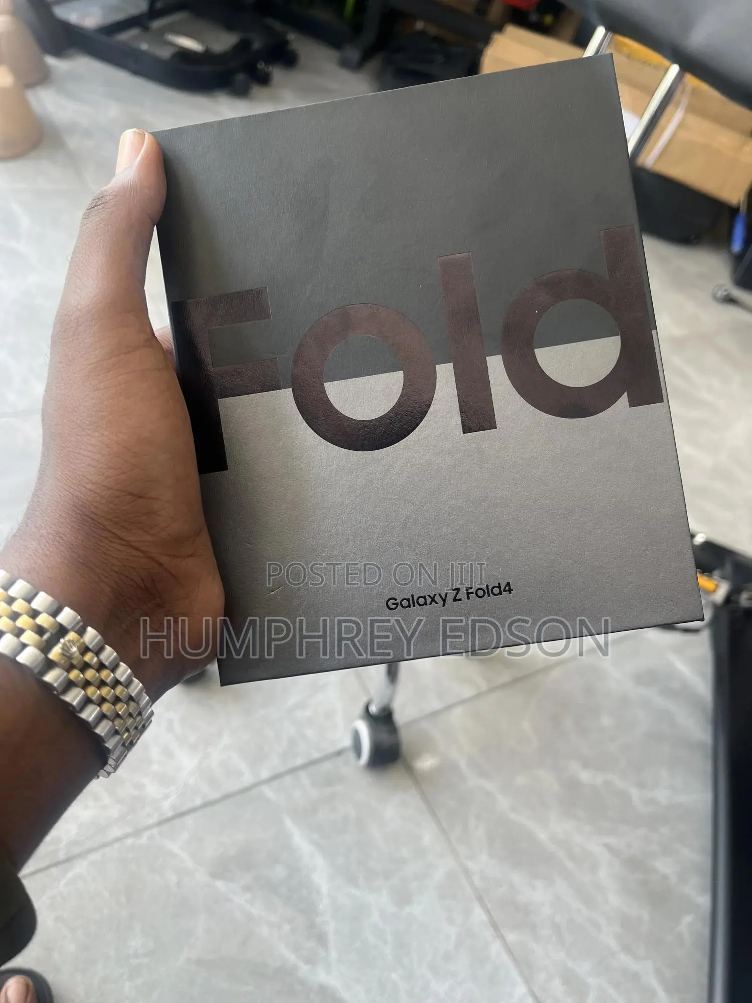 New Samsung Galaxy Z Fold4 256 GB Black