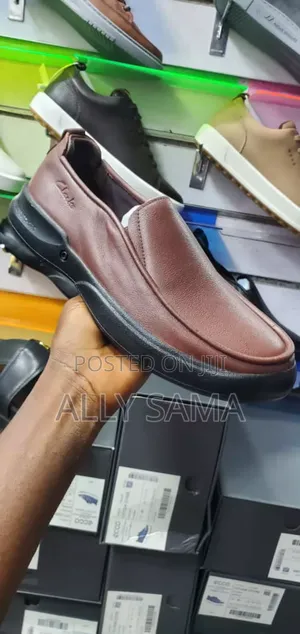 Mens Classic Loafers Clarks Brown