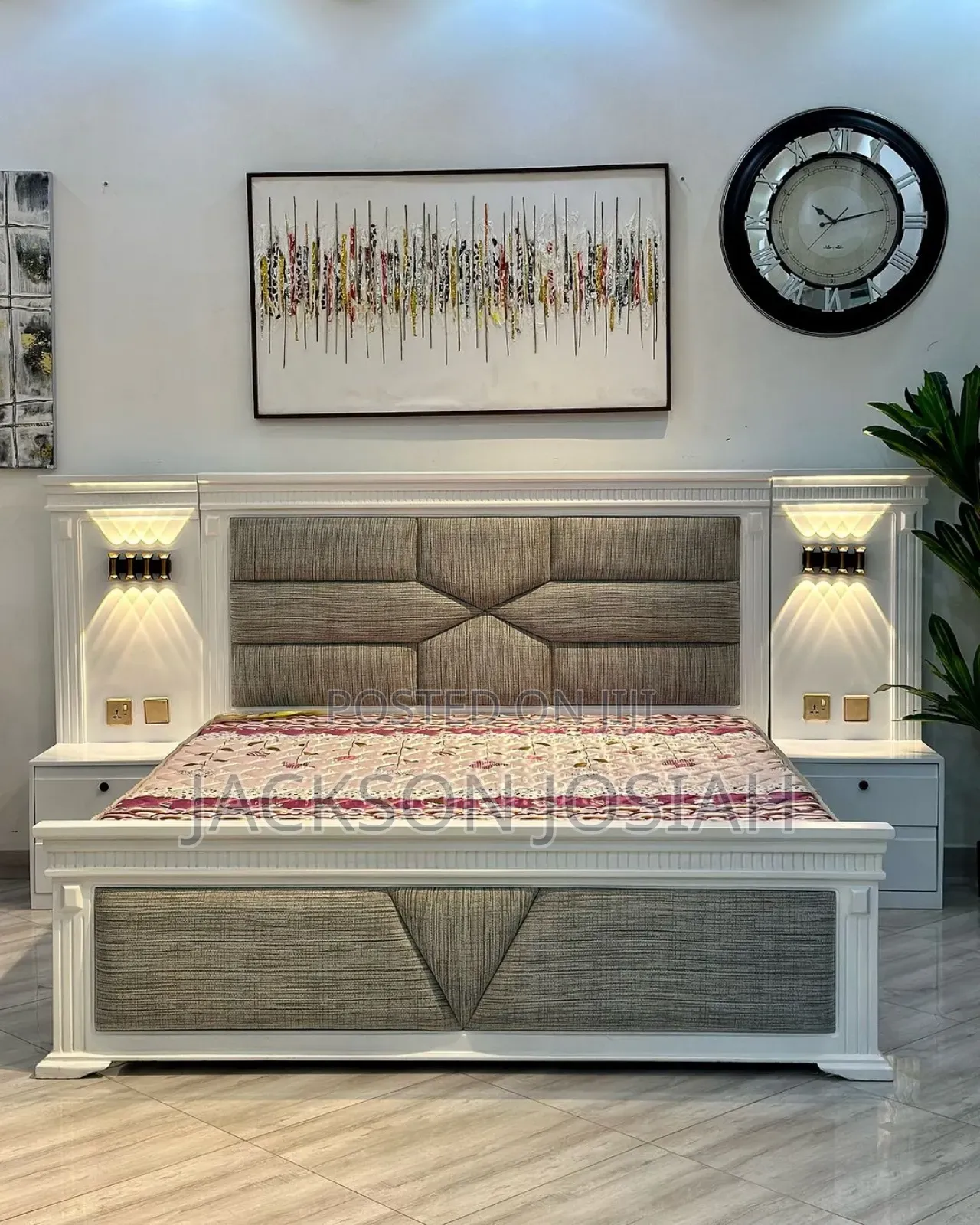 Bed and Bedsides