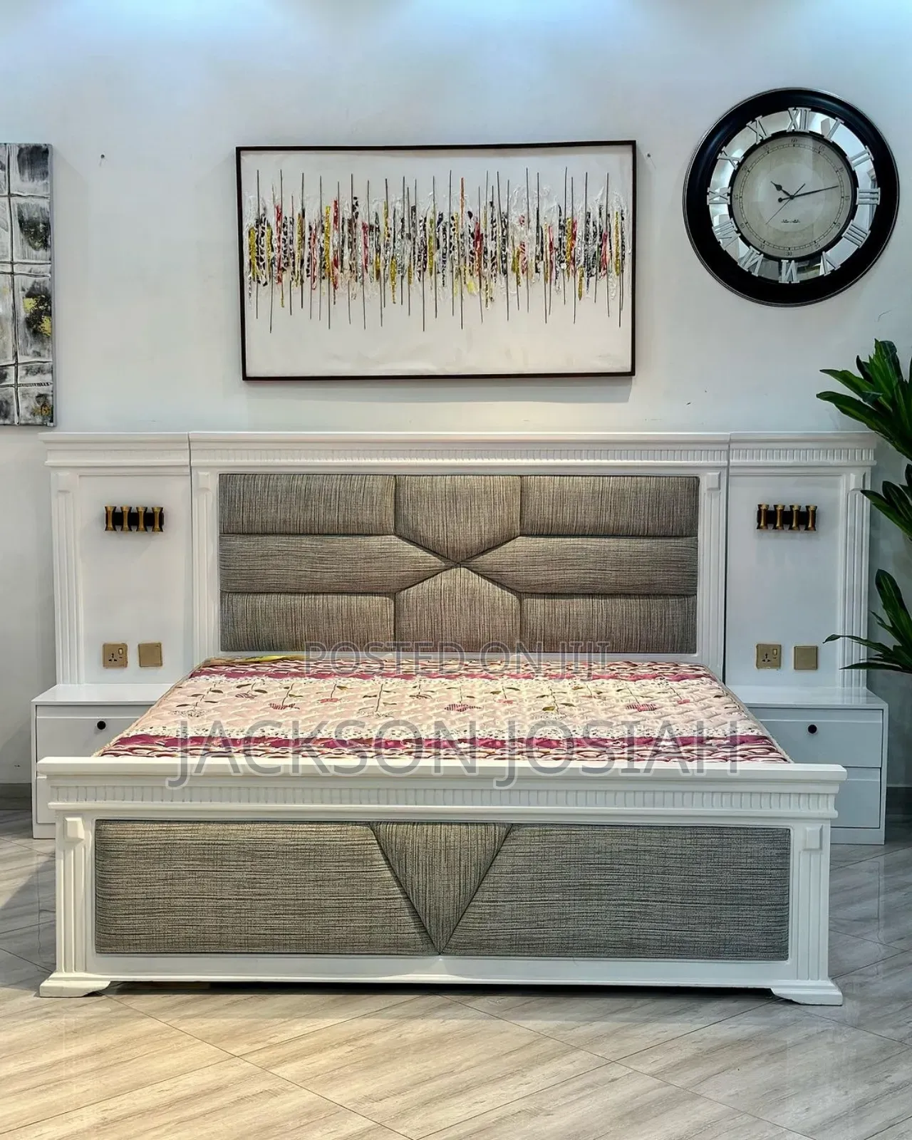 Bed and Bedsides