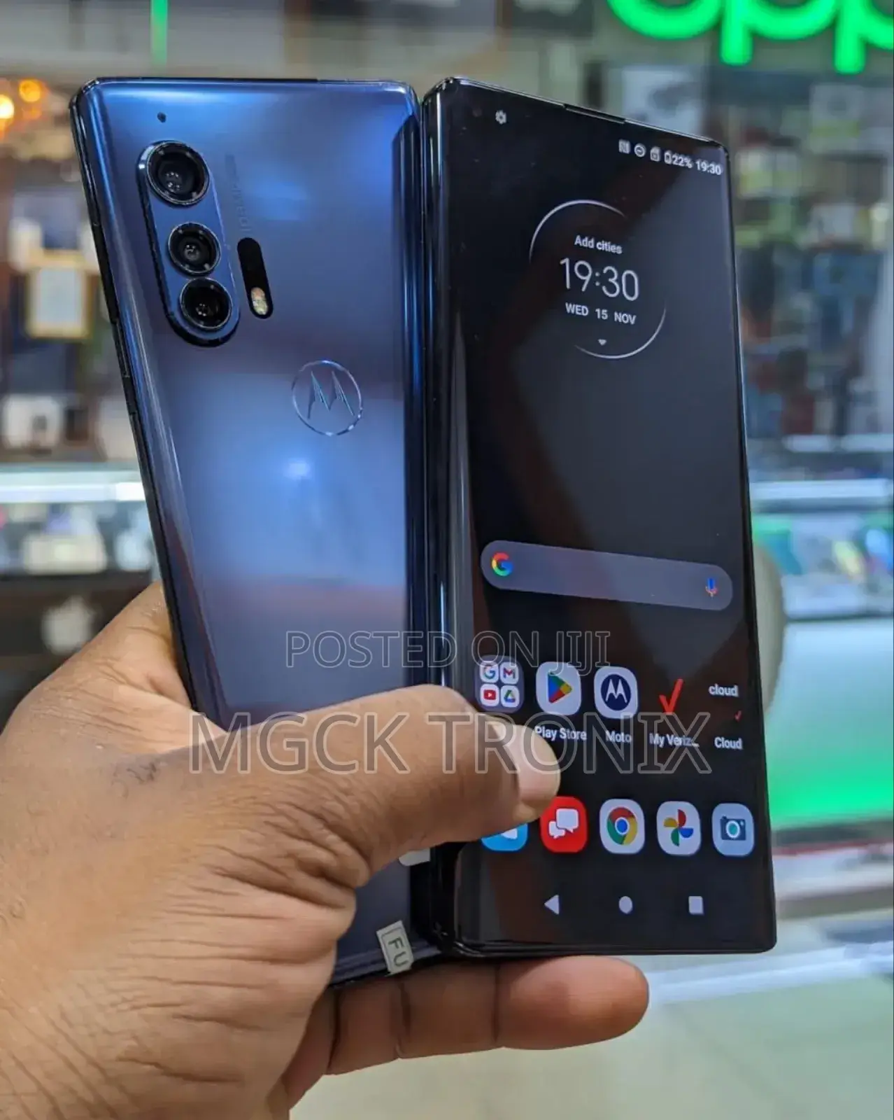 New Motorola Edge 20 Pro 256 GB Black