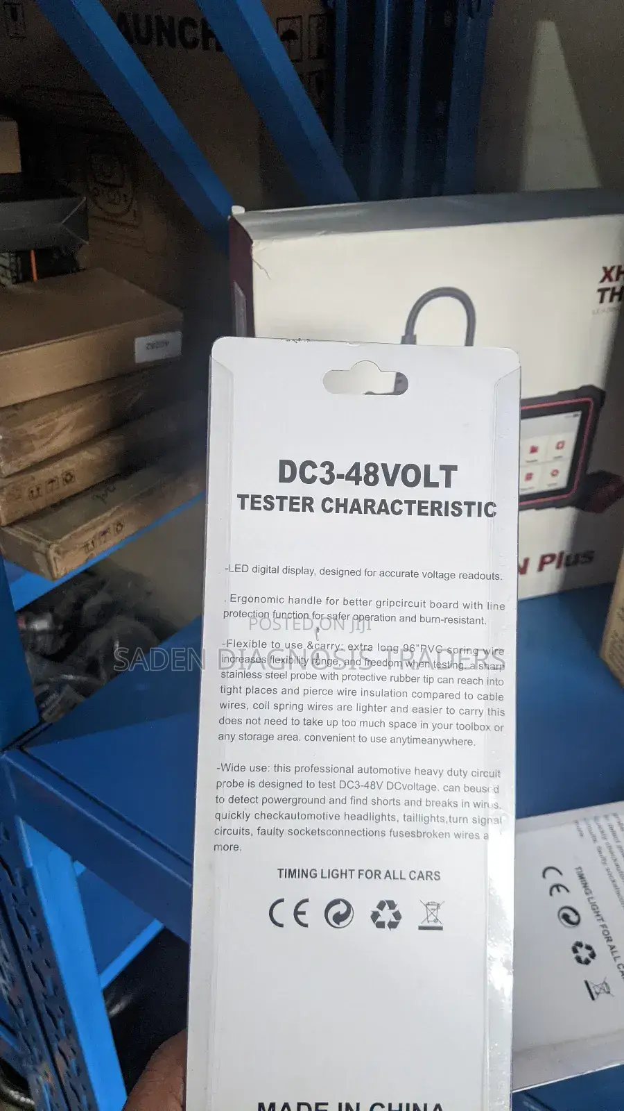 Tester Characteristic Dc 3--48 Volt