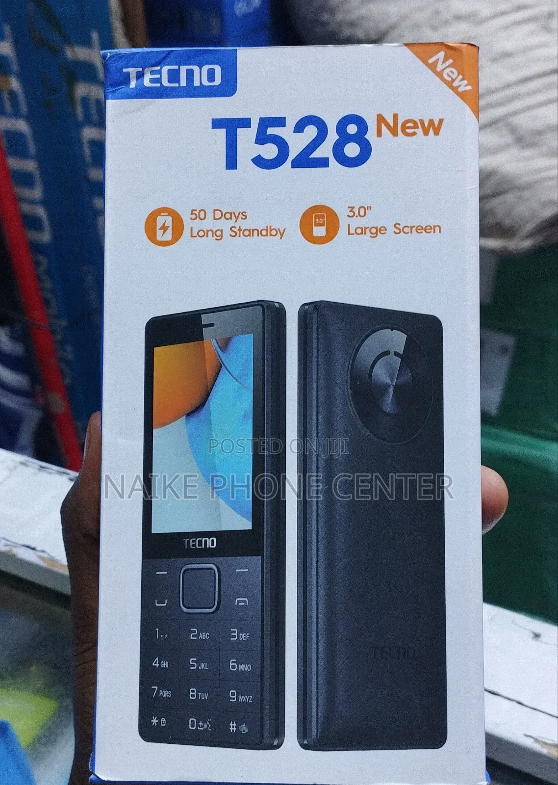 New Tecno T528 Black