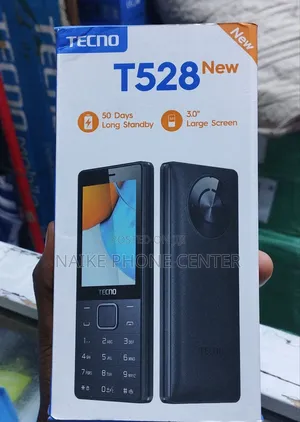 New Tecno T528 Black