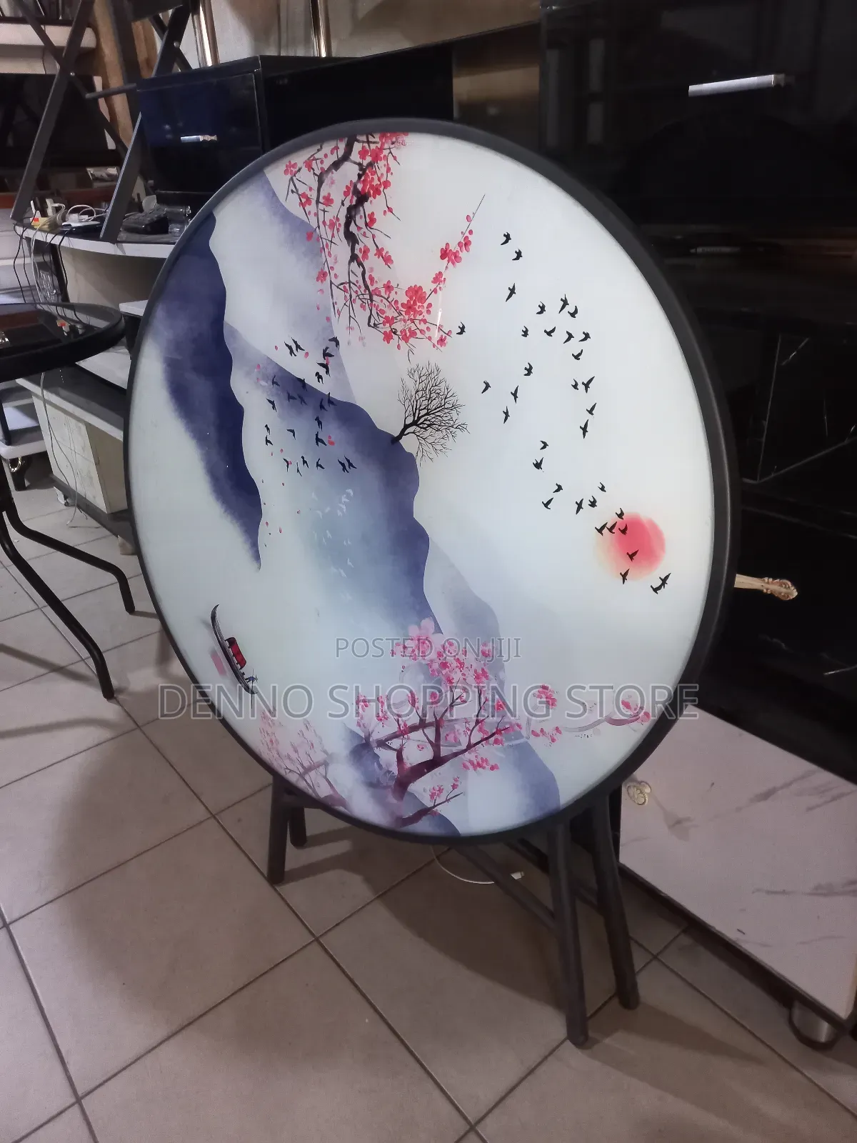Round Garden Table Foldable(Meza Ya Garden)