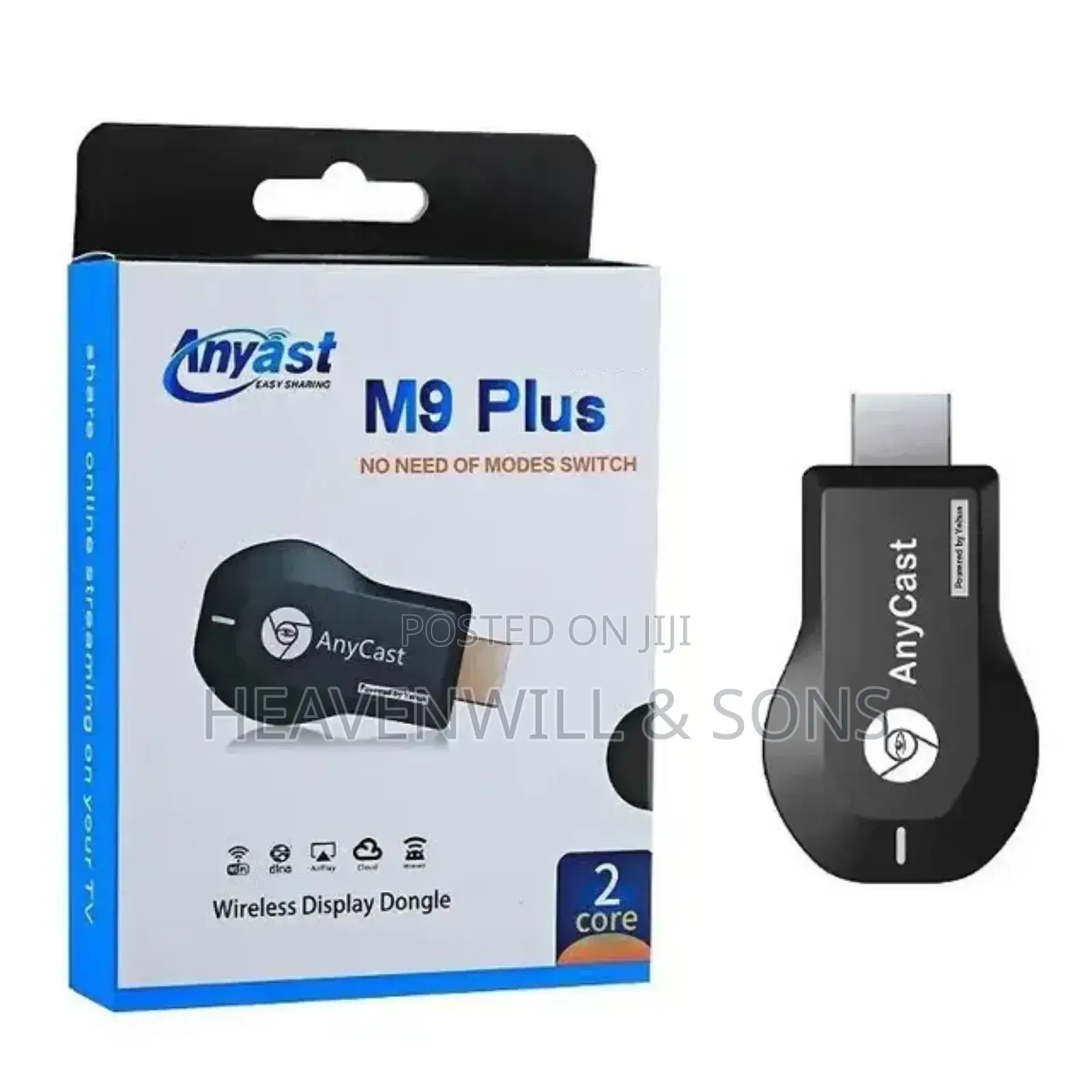 Anycast M9 Plus Phone Screen Mirroring/Sharing Device Wifi Dongle