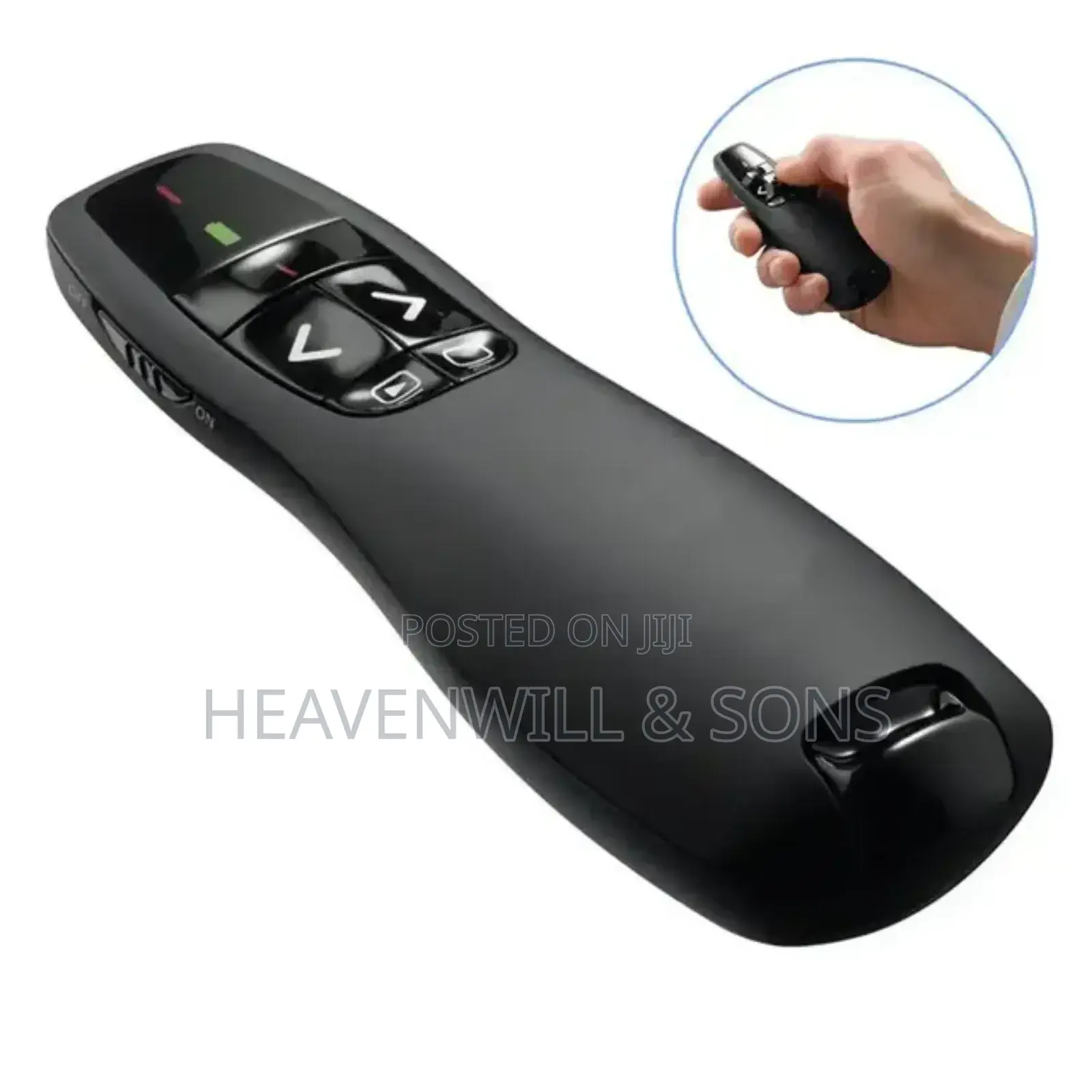 Powerpoint Presentation Remote 2.4ghz With Red Laser Pointer