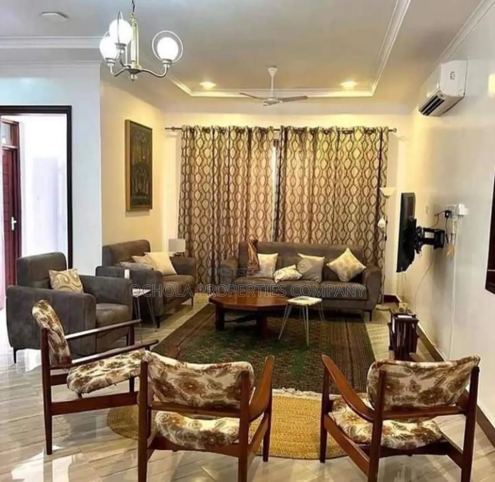 Furnished 3bdrm Villa in Msasani for rent