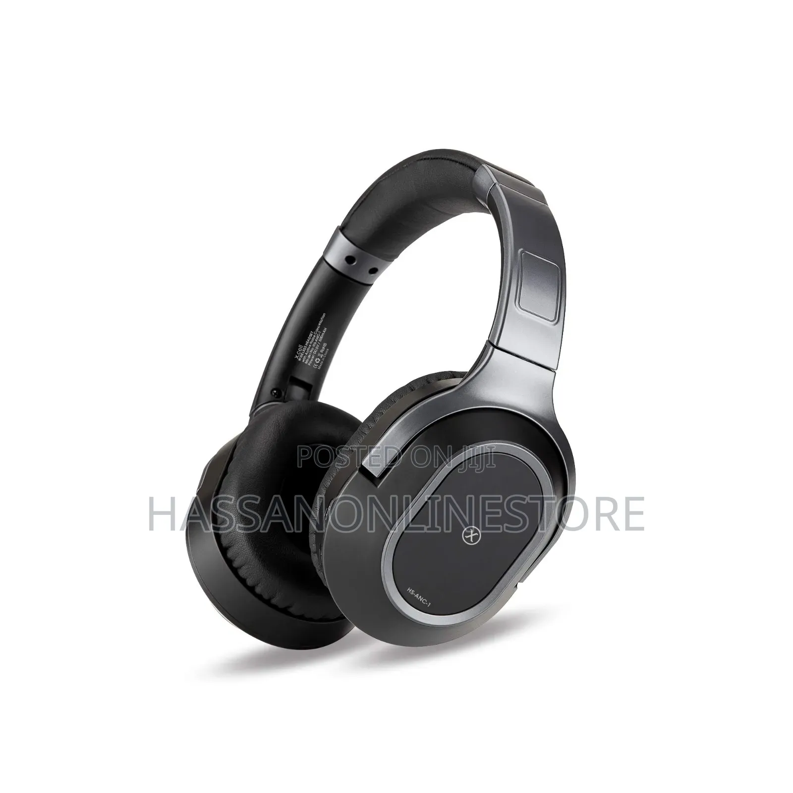Xcell HS-ANC-1 Wireless Over Ear Headphone Black