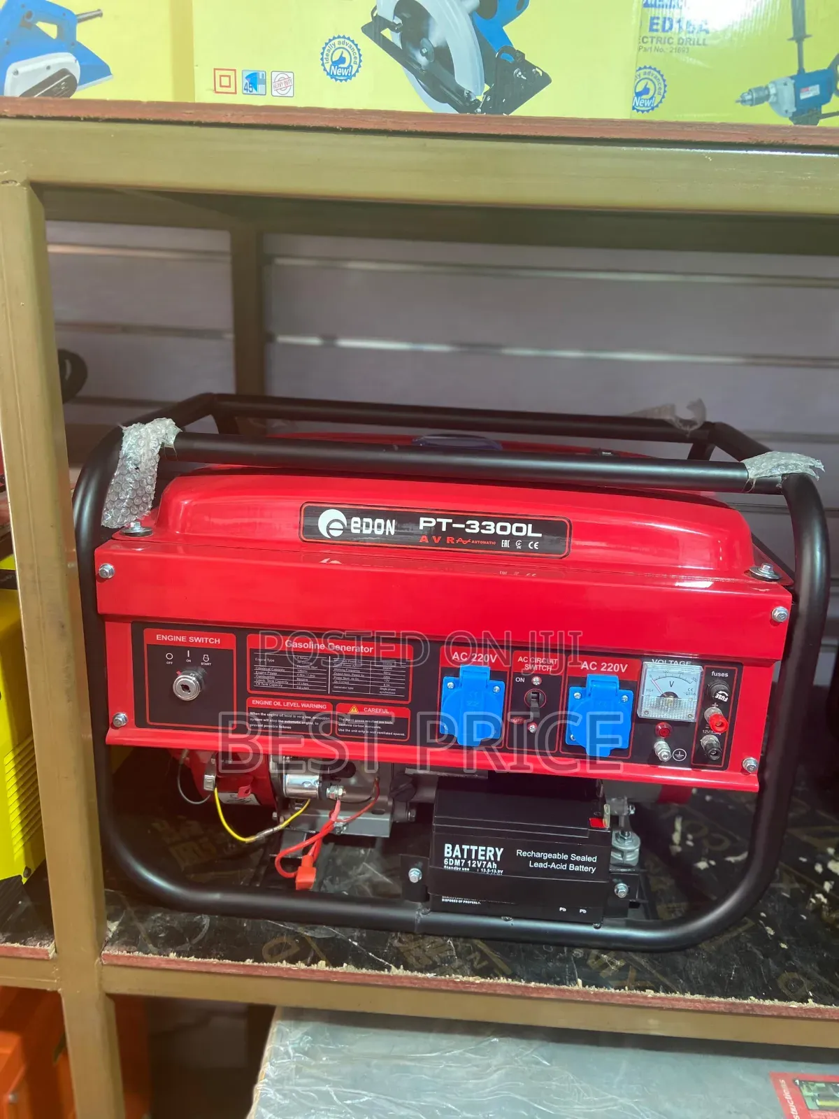 Edon Gasoline Generator PT-3300L 3.3KVA