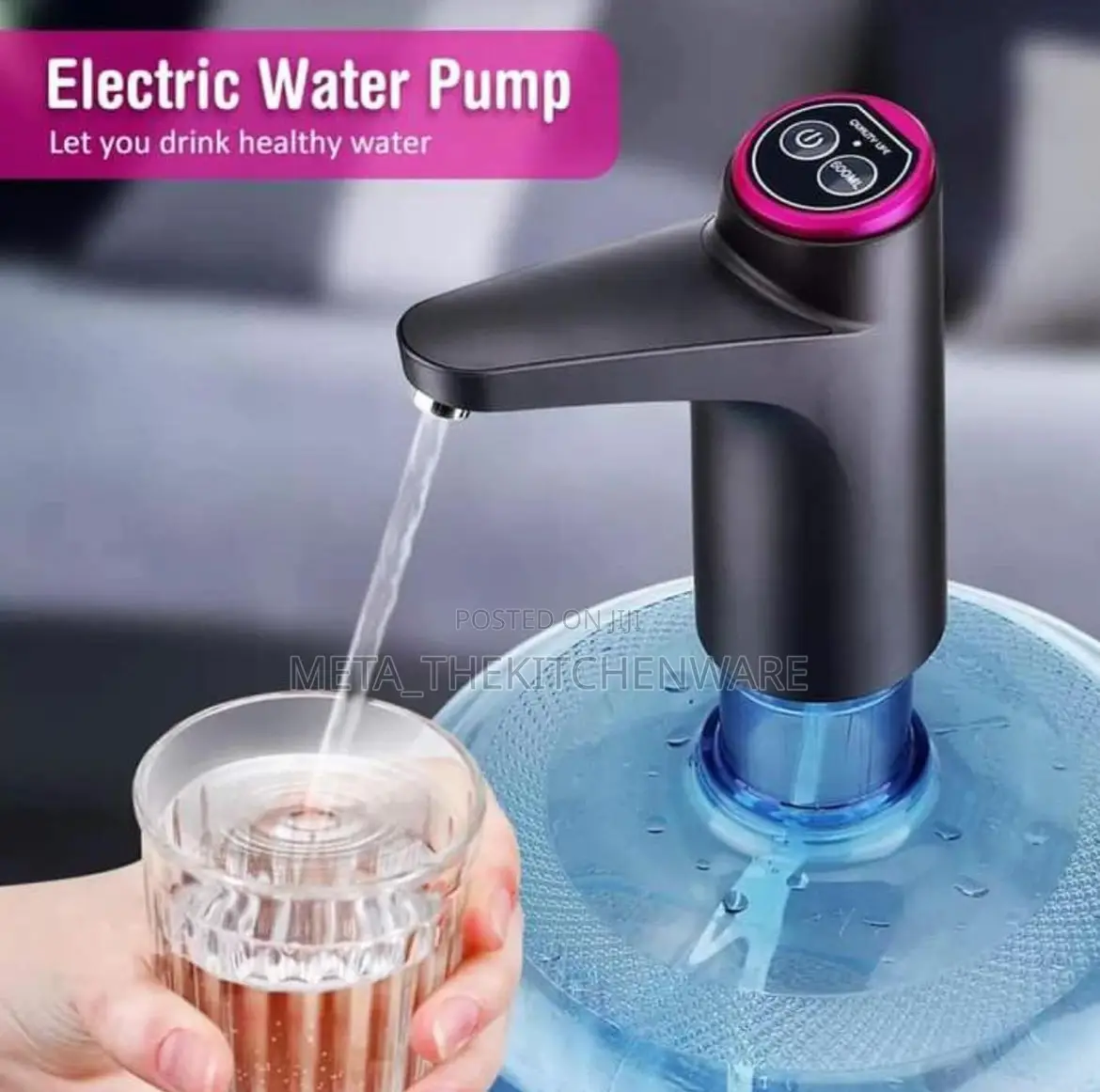 Rechargeable Water Dispenser Pump