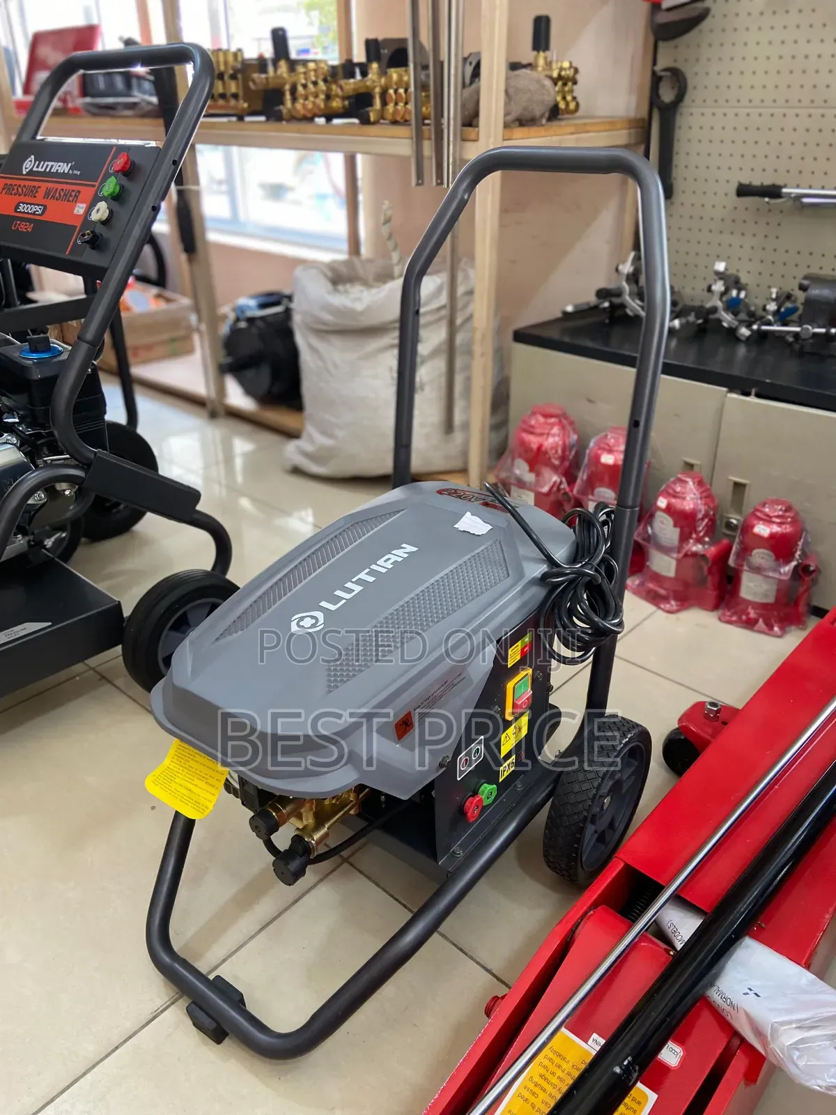 Lutian Pressure Washer LT-593A 80bar 2.2kw