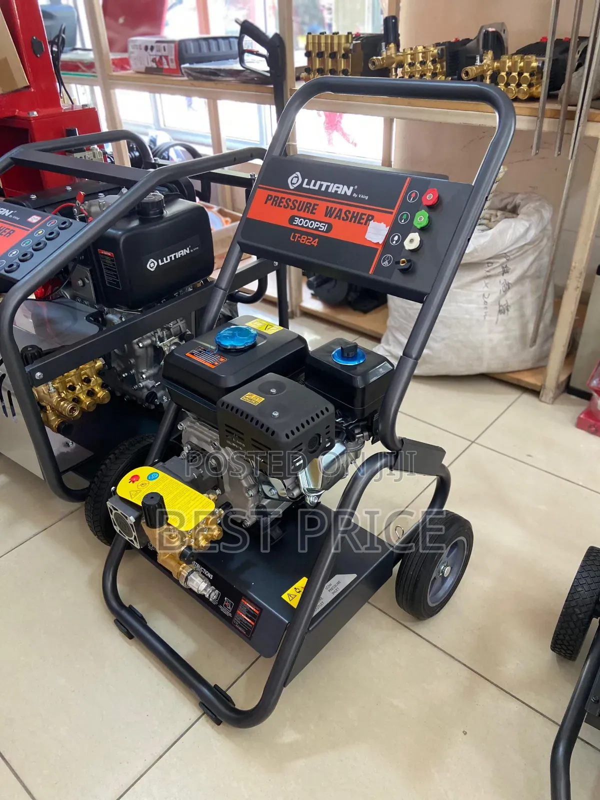 Lutian Gasoline Pressure Washer 3000psi LT-824