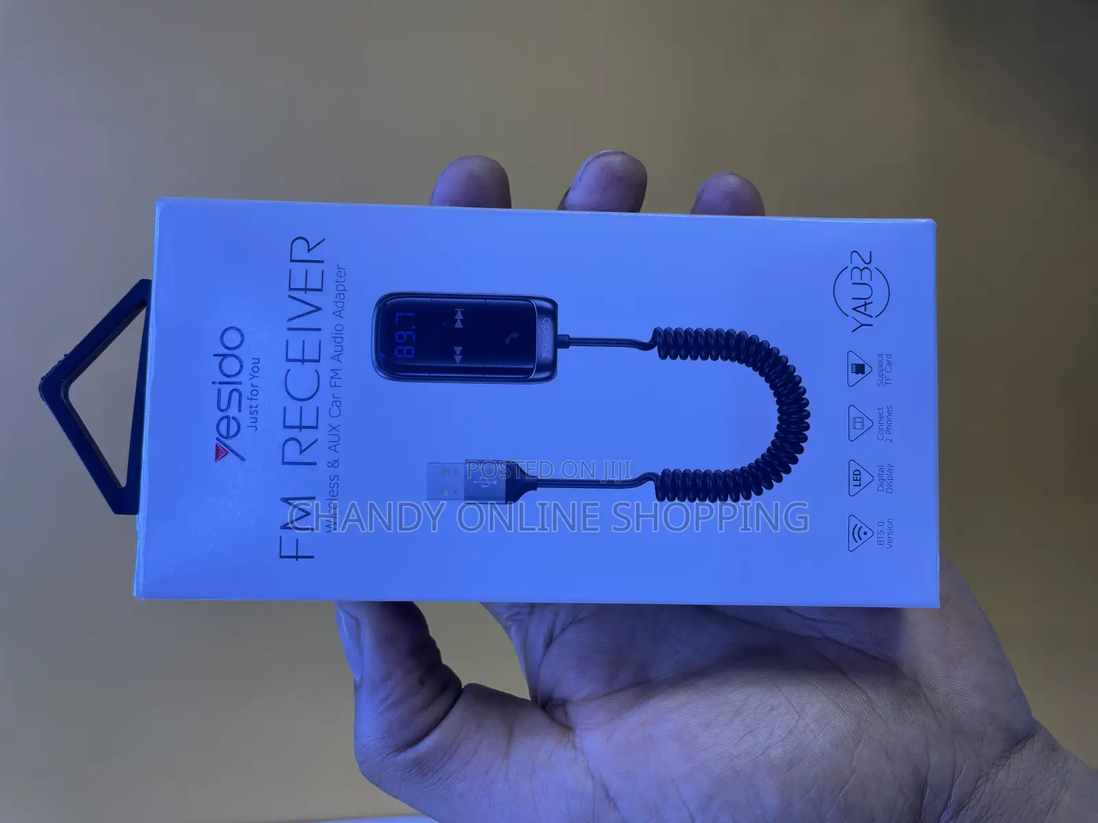 Fm Receiver Wireless and Aux Car Fm Audio Adapter