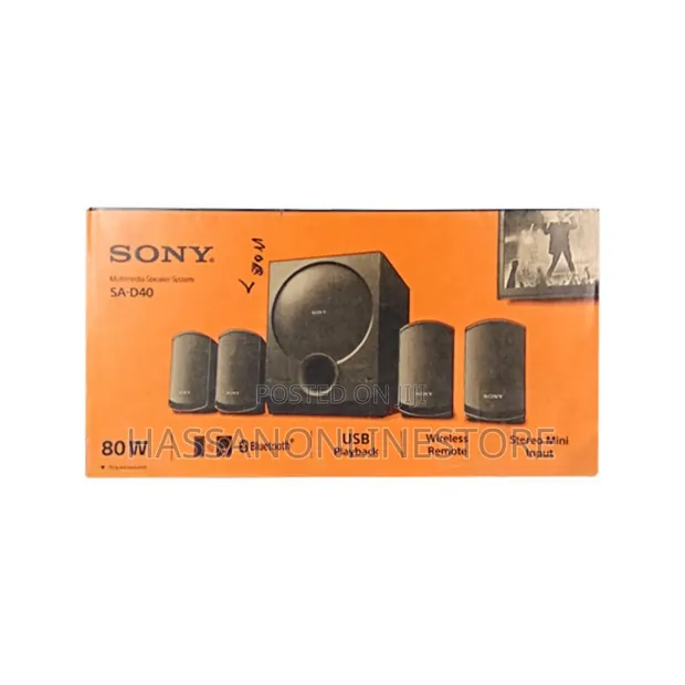 Speaker System Sony Multimedia Speaker Sony SA-D40 Home Theatre