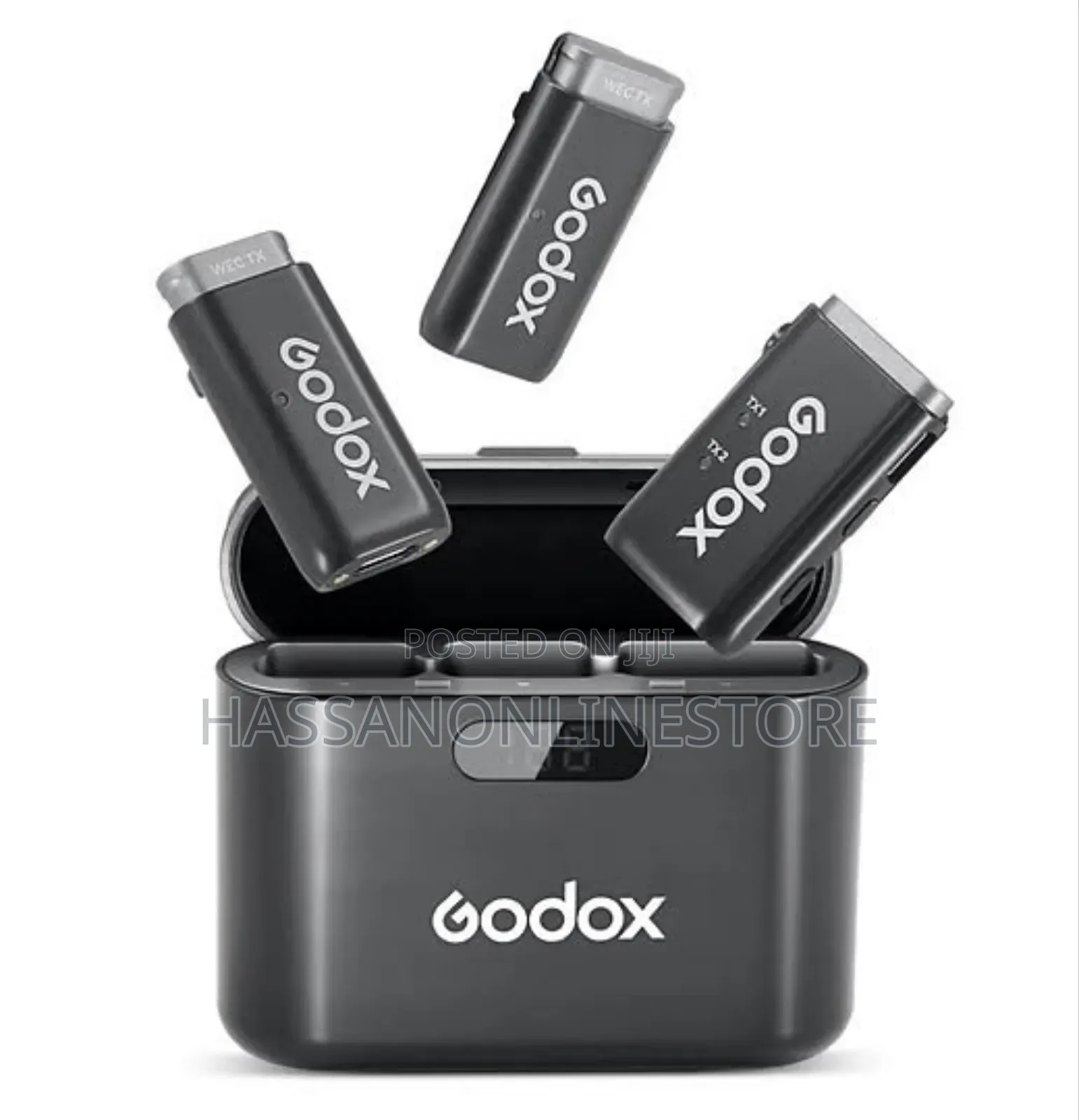 Godox WEC Kit-2 Wireless Microphone System for Camera 2.4ghz