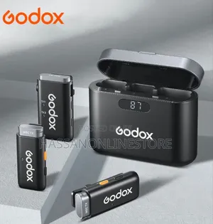 Godox WEC Kit-2 Wireless Microphone System for Camera 2.4ghz