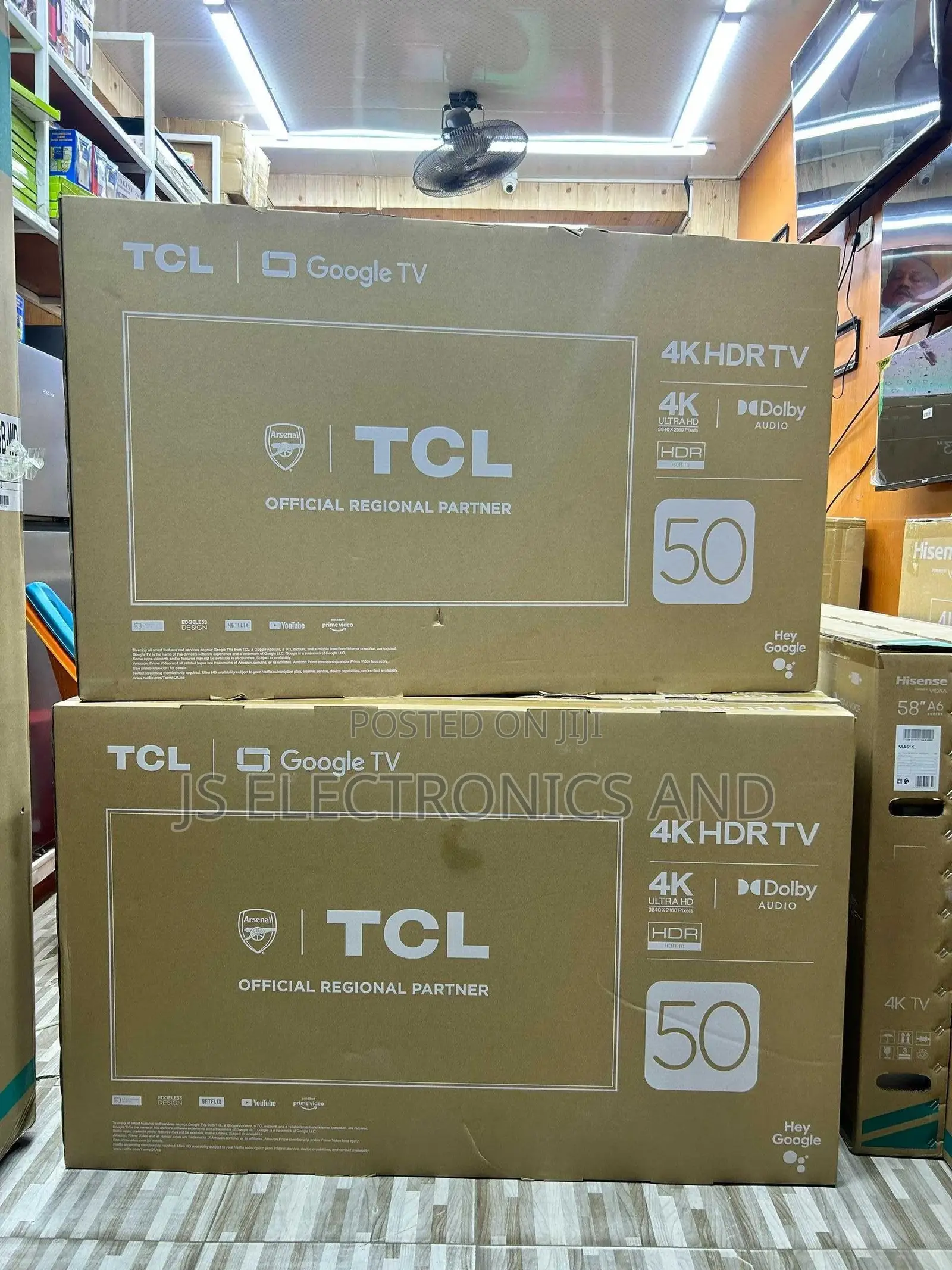 TCL Inch 50 Smart Quality Kali Sana Google Tv 