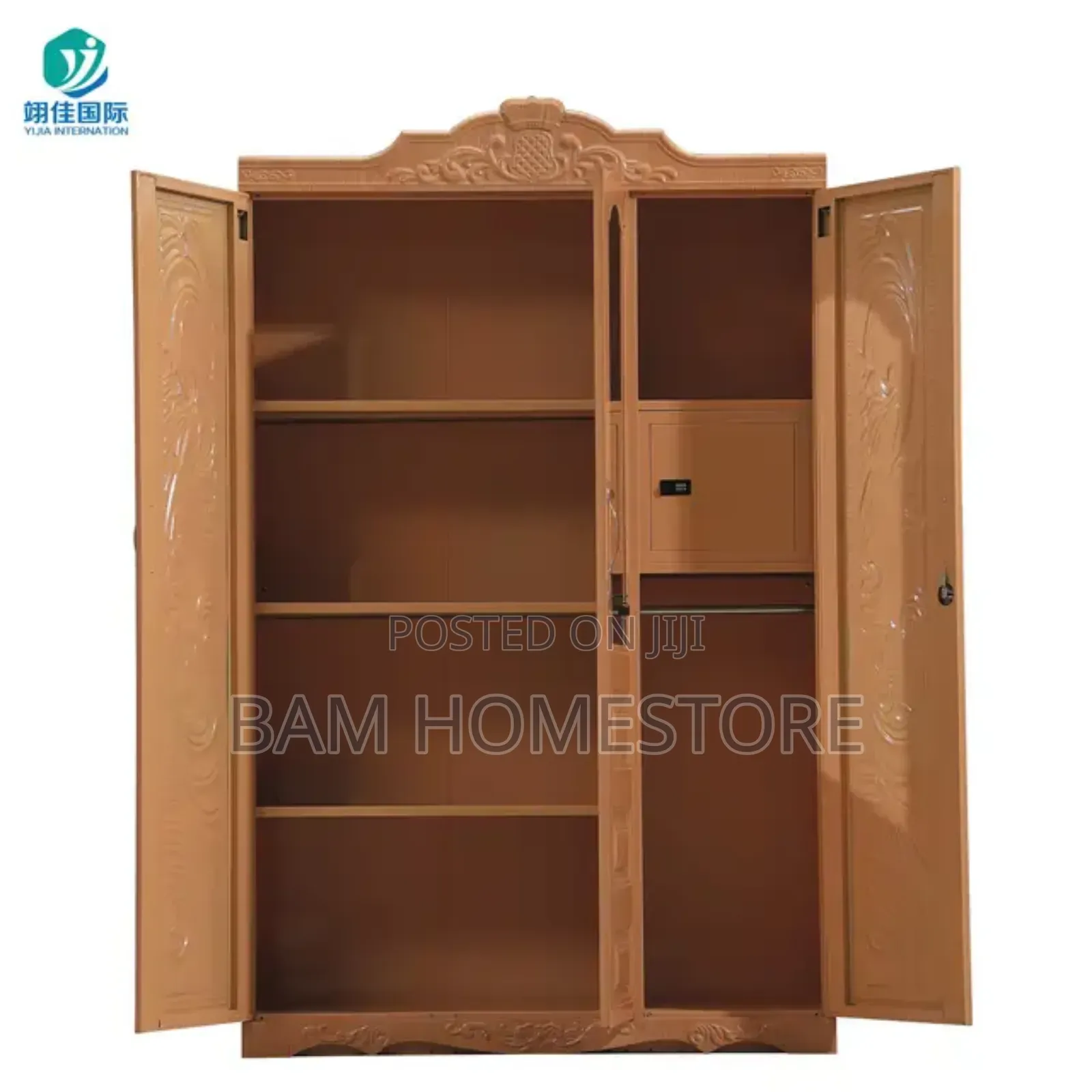 Metal Wadrobe 3 Doors,(Kabati La Chuma Milango 3)
