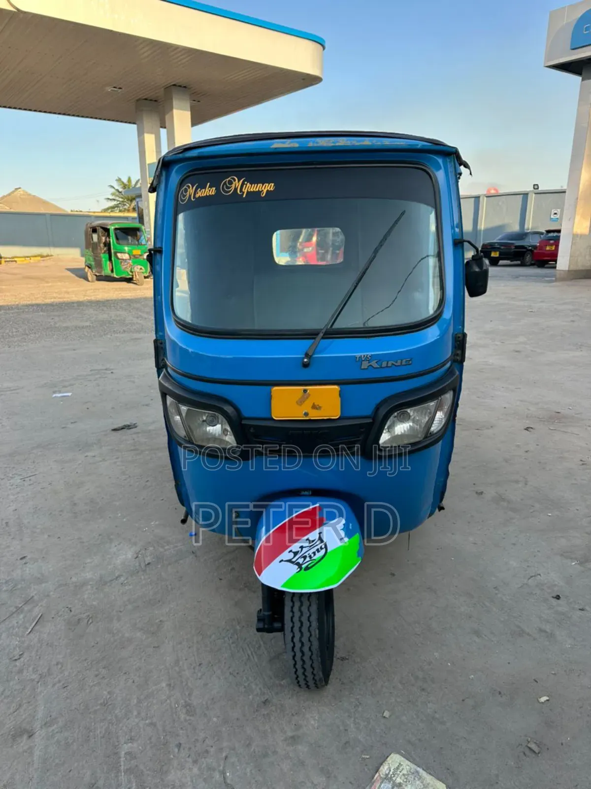 TVS King Cargo 2023 Blue