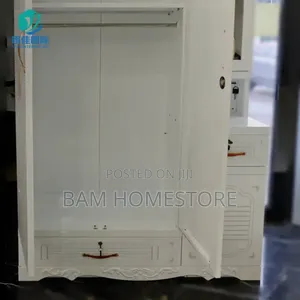 3 Doors Wadrobe With Mirror+2 Drawers