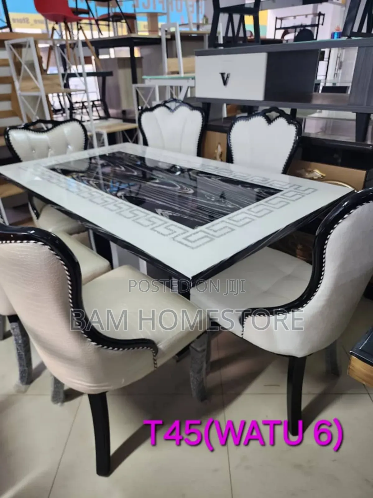 Dinning Set With Rotatable Table