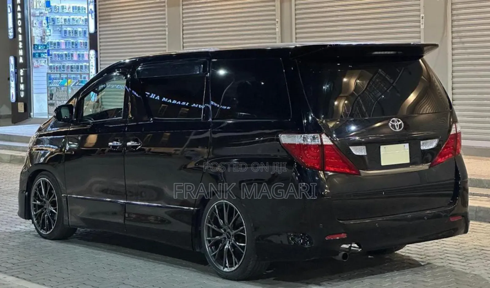 Toyota Vellfire 2009 Black