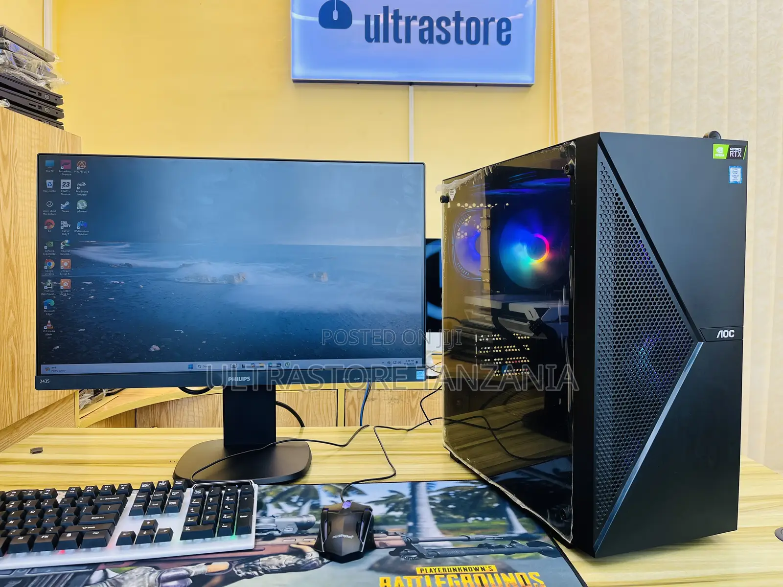 New Desktop Computer Asus ROG Strix GL12 16GB Intel Core I7 HDD+SSD 4T