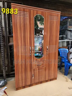 Collapsible Wadrobe Kabati La Nguo Milango 3( Imported)