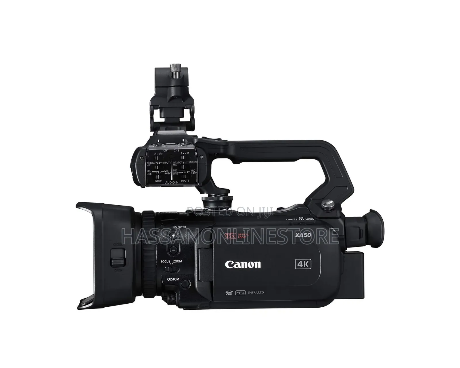 Canon XA50 UHD 4K30 Camcorder With Dual-Pixel Autofocus