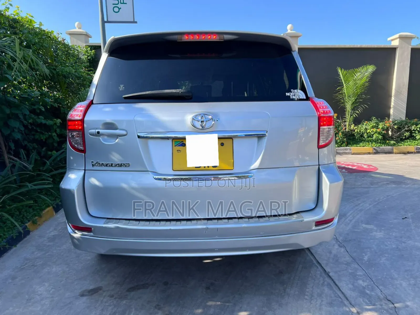 Toyota Vanguard 2009 Silver