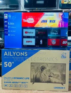Ailyons Tv Inch 50 Smart || LSA5002W-S
