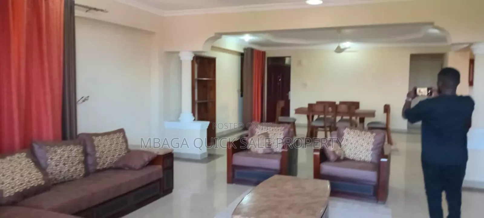Furnished 3bdrm Apartment in Upanga for rent