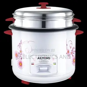 Ailyons Rice Cooker Ni Liter 2.2 Ina Tumia Umeme Ni Imara