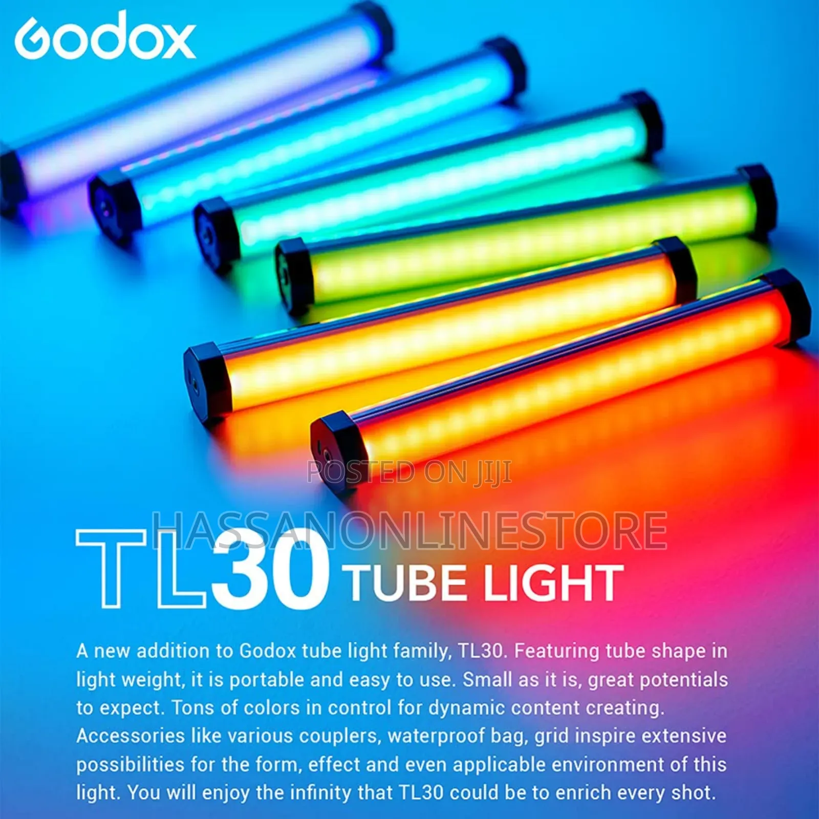 Godox TL30 RGB LED Tube Light