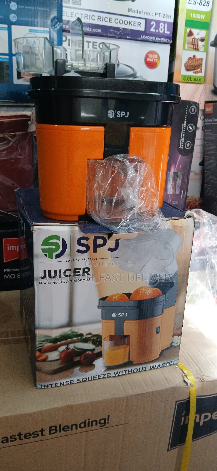Portable Electric Citrus/Orange Juice Presser